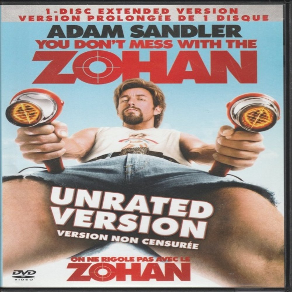 You Don't Mess With The Zohan - 2008 Comedy Starring Adam Sandler - DVD